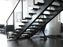 Face Design Fabrication Log Cantilever Stairs Stairs Concrete Stairs
