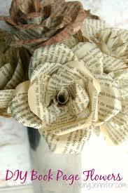 Pin On Book Page Flowers