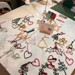 Christmas wire decor