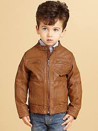 Armani Junior Toddler S Little Boy S Leather Bomber Jacket Armani Junior Stylish Kids Outfits Boy Outfits
