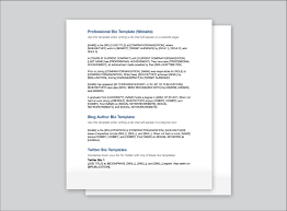Our website was created for the unemployed looking for a job. How To Write An Awesome Professional Bio That Stands Out Template