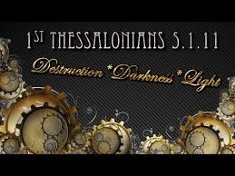 Wherefore comfort yourselves together, and edify one another, even as also ye do. Christ Has Brought Us Out Of Darkness Sermon And Hymn On 1 Thess 5 1 11 Matt 25 14 30 Zeph 1 7 16 By Pr Charles Henrickson