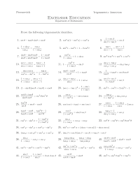 Test and worksheet generators for math teachers. Kuta Worksheets Precalculus
