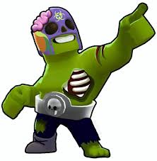 El primo is a rare brawler who attacks with his fists, dealing major damage to enemies whom he gets close enough to. El Primo Skin Zombie Wrestler Brawlstars