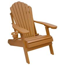 Buy adirondack chairs and get the best deals at the lowest prices on ebay! Deluxe Oversized Poly Lumber Folding Adirondack Chair With Cup Holders