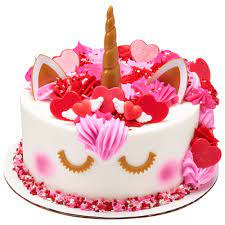 Send best designs to your beloved wife, husband, boyfrined, or girlfriend. Valentine Unicorn Cake Design Decopac