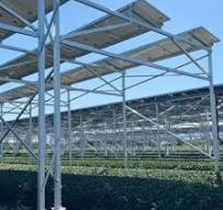 一本足太陽光発電用架台