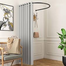 Washing instructions for cotton curtains and valances: U Shaped Fitting Bar Curtain Shop Clothing Store Fitting Room Curtain Dressing Room Shelves For Bedroom Storage Holders Racks Aliexpress