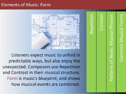 An example of this type of vocal music is franz schubert's schwanengesang, composed in 1828. Elements Of Music Form