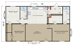 Some parks will only allow a two bedroom home to be installed, so normally this means a three bedroom home with the third bedroom closet. Mobile Home Sizes And Dimensions How Big Are They Mhvillage