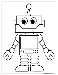 They are intended to replace the person in various spheres of his activity. Image Result For Robot Colouring Pages Coloring Pages For Boys Coloring Pages For Kids Preschool Coloring Pages