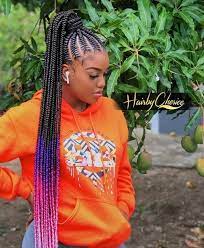 Ponytail Braids In 2021 Hair Ponytail Styles Kids Braided Hairstyles Feed In Braids Hairstyles