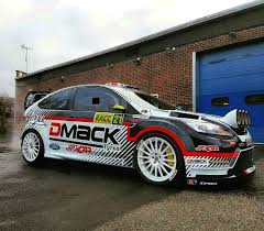 Richard Scott S Ford Focus Rs Sporting Its New Livery Done By Blueprint Nottingham The Car Will Be Only Display At Autosport Focus Rs Ford Focus Rs Ford Focus