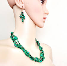 Malachite Jewelry Sets