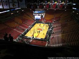 americanairlines arena seat views section by section