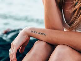 Simple doesn't necessarily mean small; 15 Small Simple Tattoos To Obsess Over Society19