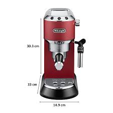 De'longhi dlsc200 ecodecalk mini 2x100ml descaling solution. Buy Delonghi Pump Espresso 2 Cups Semi Automatic Coffee Maker Makes Expresso And Cappuccino Coffee Ec685r Red Online Croma