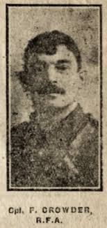 37707 Shoeing Smith Corporal Frank CROWDER