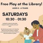 Free Play Saturdays at the Library