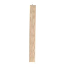 Shop Waddell Ash End Table Leg Actual Table Legs Wood Table Legs Furniture Legs