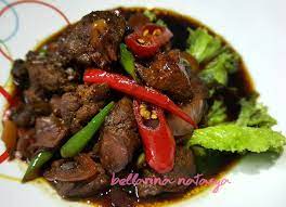 Hati Ayam Masak Kicap Resep Makanan Makanan Daging