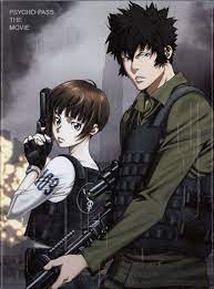Tsunemori Akane Kougami Shinya Psycho Pass Psycho Pass The Movie Anime