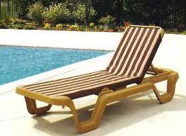 Marina Style Resin Sling Chaise Lounge Chair W O Arms Custom Pool Furniture Grosfillex Lounge Maison