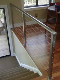 Decks With Wire Cable Railings Railing Is A Deco Steel Guardrail Tubing Aircraft Cable Railing Indoor Railing Indoor Stair Railing Interior Railings