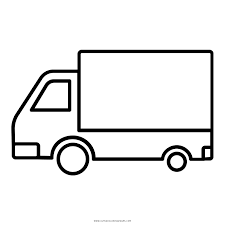 Moving coloring pages at getcoloringscom free printable template. Moving Truck Coloring Page Ultra Coloring Pages