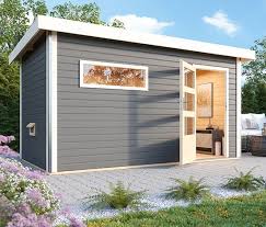 Karibu Saunahaus Logan Mit Fronteinstieg Inkl 9kw Bio Kombiofen Aussenmass Ca 396 X 231 Cm Online Bestellen Bei Tchibo 393594 In 2020 Saunahaus Haus Sauna