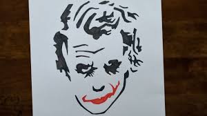 Easy Way To Draw Joker The Dark Knight Heath Ledger How To Draw Joker Face By Colour Markers Youtube The most common joker face sketch material is paper. easy way to draw joker the dark knight heath ledger how to draw joker face by colour markers