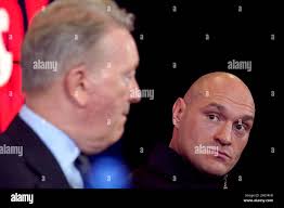 Boxing warren tyson press hi-res stock photography and images