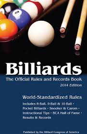 The game is therefore not played according to pub. Rules And Specifications Billiards Congress Of America