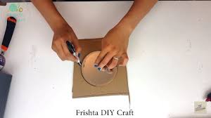 Diy Sun Mirror Made Out Of Drinking Draw Nifty Crafts Diy Upcycle Diy