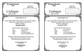 Format label undangan 2 kolom 5 baris. Undangan Tahlil 1 Lembar Isi 2 Pdf