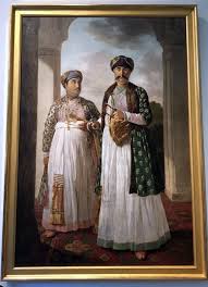 Oil On Canvas By Tilly Kettle India Faizabad In 1772 Siraj Ud Daula 1733 1757 Vice Roy Of Mughal Miniature Paintings Indian Paintings Indian Art Paintings
