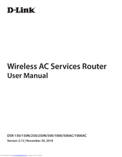 D Link Dsr 1000ac Manuals Manualslib
