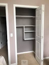 An amazing thing about the ideas above is that they can also be used to organize toiletries and smaller linens like pillowcases and facecloths artfully and neatly. How To Build Easy Small Closet Shelves In A Weekend Diy Closet Shelving Idea The Diy Nuts