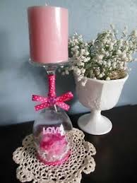 Wine glasses are no longer used just for drinking wine. Valentines Day Wine Glass Candle Holder Valentines Day Gift Candle Holder Ebay