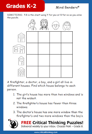 Free Award Winning Critical Thinking Puzzles Sign Up Today Delivered Weekly To Your Inb Kids Critical Thinking Critical Thinking Critical Thinking Activities