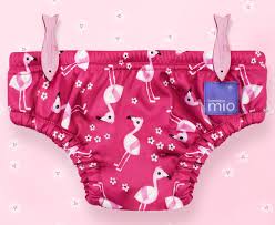 Bambino Mio Reusable Swim Nappy Pink Flamingo