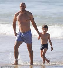 Cristan lee judd is an american actor and choreographer known for his brief marriage to jennifer lopez. He S Still Got It Bec Judd Hits The Beach With Her Very Buff Retired Afl Star Husband Chris Daily Mail Online