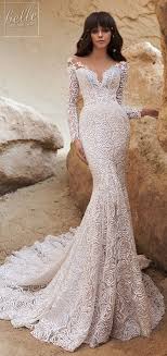 These styles vary based on the shape and cut of the skirt, but these gowns also come with an array of sleeve and strap variations and fabric options. Katherine Joyce Wedding Dress Collection 2020 Belle The Magazine Fit And Flare Wedding Dress Wedding Dress Long Sleeve Sheer Wedding Dress