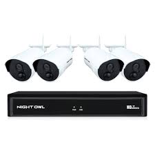 In this review of night owl security cameras, the this old house reviews team will dive into the company's offerings to help you find the right equipment for your security needs. Night Owl 8 Channel 1080p 1tb Nvr Security Camera System With 4 Ac Wireless Bullet Cameras Wnc2 841 The Home Depot