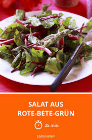 Salat Aus Rote Bete Grun Rezept Rote Bete Salate Vegetarisch Gesunde Vegane Rezepte