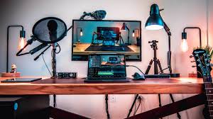 My Ipad Pro Desk Setup 4k Monitor Usb C Thunderbolt Hub Scarlett Audio Interface Youtube