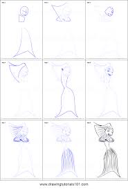 She is oscar 's girlfriend. How To Draw Angie From Shark Tale Printable Step By Step Drawing Sheet Drawingtutorials101 Com