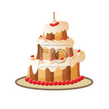 Continue to the image to view other purchasing options. Kuchen Torte Vektor Clipart Fototapete Fototapeten Myloview De