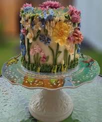 Fairy Cake Secret Garden In 2020 Fairy Garden Birthday Cake Fairy Birthday Cake Garden Birthday Cake
