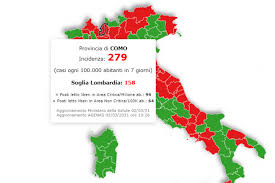 Si tratta di lombardia, sicilia e della provincia di bolzano. Como Supera La Soglia Critica I Numeri Sono Da Zona Rossa Prima Como